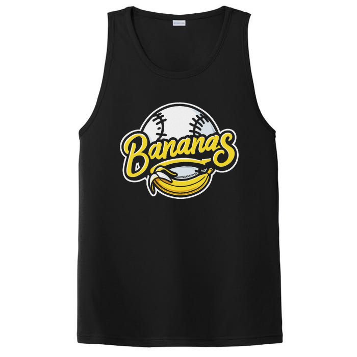 Funny LetS Go Bananas Design PosiCharge Competitor Tank