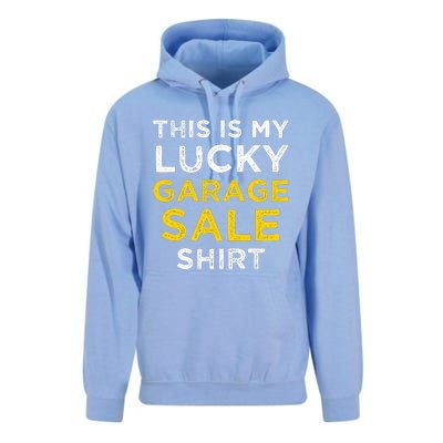 Funny Lucky Garage Sale Frugal Shopper Unisex Surf Hoodie