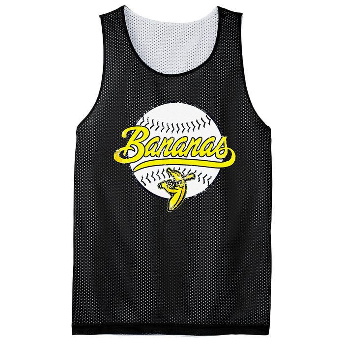 Funny LetS Go Bananas Gift Sport Mesh Reversible Basketball Jersey Tank