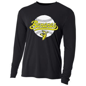 Funny LetS Go Bananas Gift Sport Cooling Performance Long Sleeve Crew