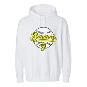 Funny LetS Go Bananas Gift Sport Garment-Dyed Fleece Hoodie