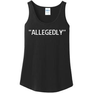 Funny Lawyer Gifts Wo Attorney Allegedly Paralegal Ladies Essential Tank