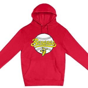 Funny LetS Go Bananas Premium Pullover Hoodie