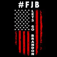 FJB Let's Go Brandon American Flag City Backpack