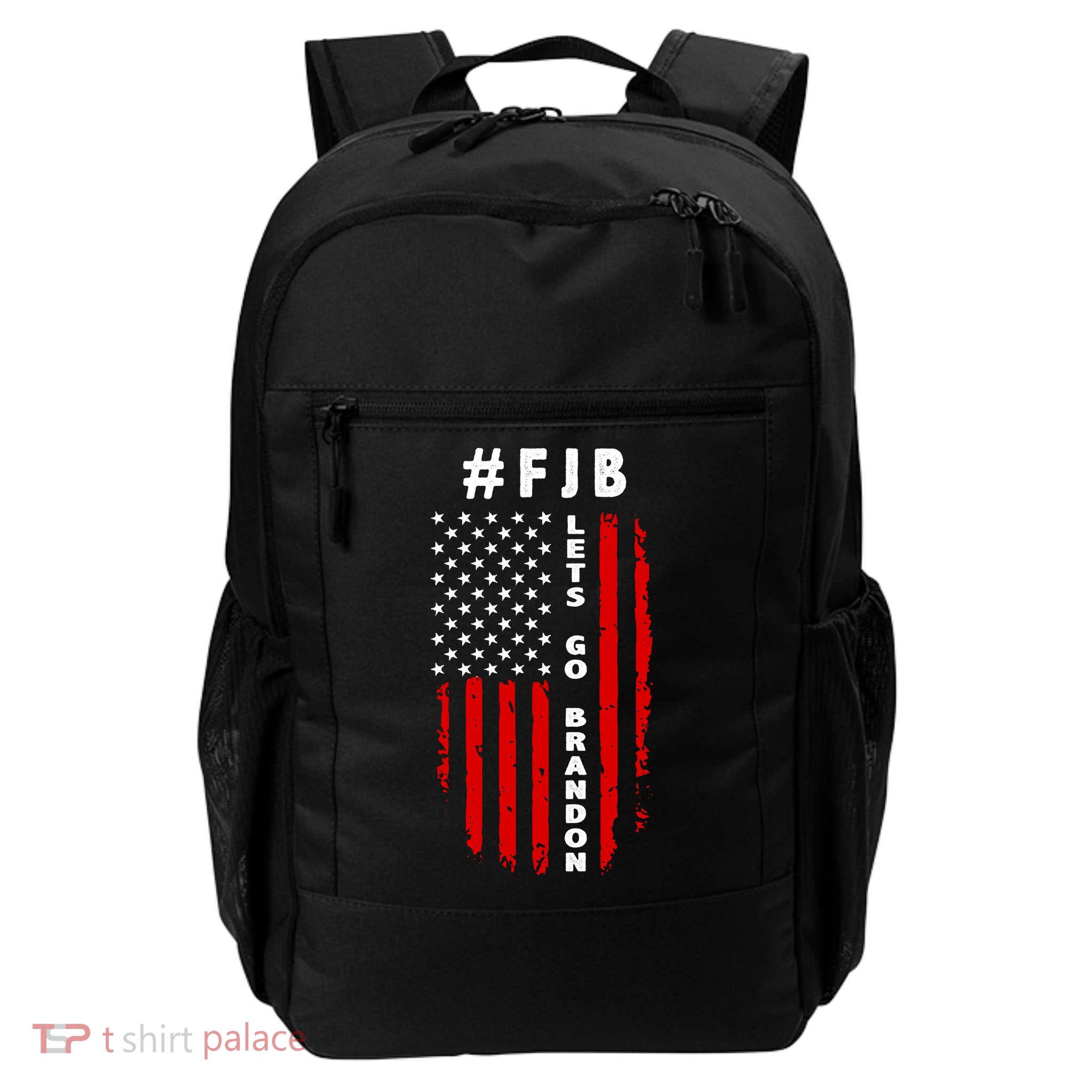 FJB Let's Go Brandon American Flag Backpack
