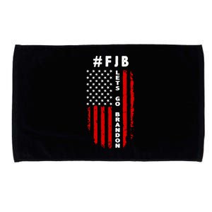 FJB Let's Go Brandon American Flag Microfiber Hand Towel