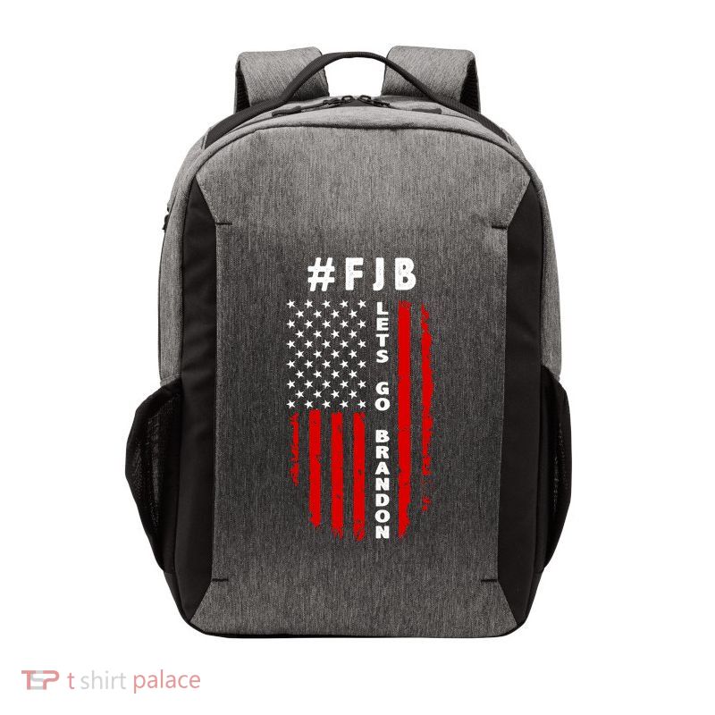 FJB Let's Go Brandon American Flag Vector Backpack