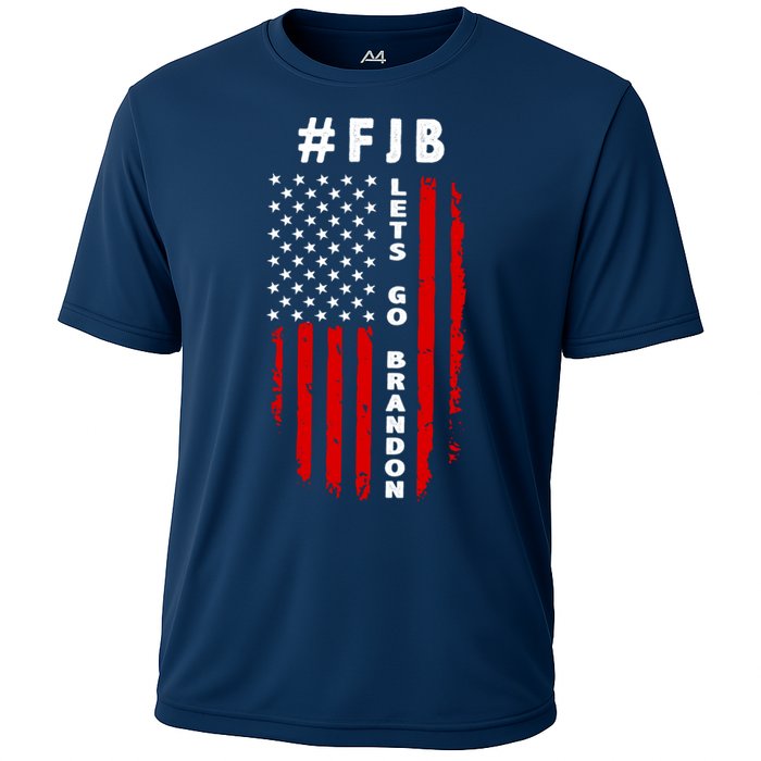 FJB Let's Go Brandon American Flag Performance Shirt