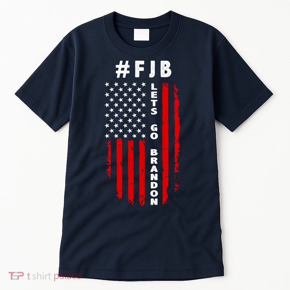 FJB Let's Go Brandon American Flag Tall T-Shirt