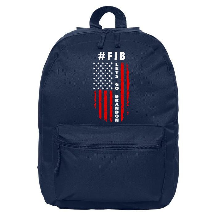 FJB Let's Go Brandon American Flag 16 in Basic Backpack
