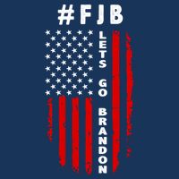 FJB Let's Go Brandon American Flag 16 in Basic Backpack