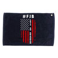 FJB Let's Go Brandon American Flag Grommeted Golf Towel