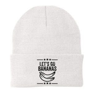 Funny LetS Go Bananas Distressed Grunge Knit Cap Winter Beanie