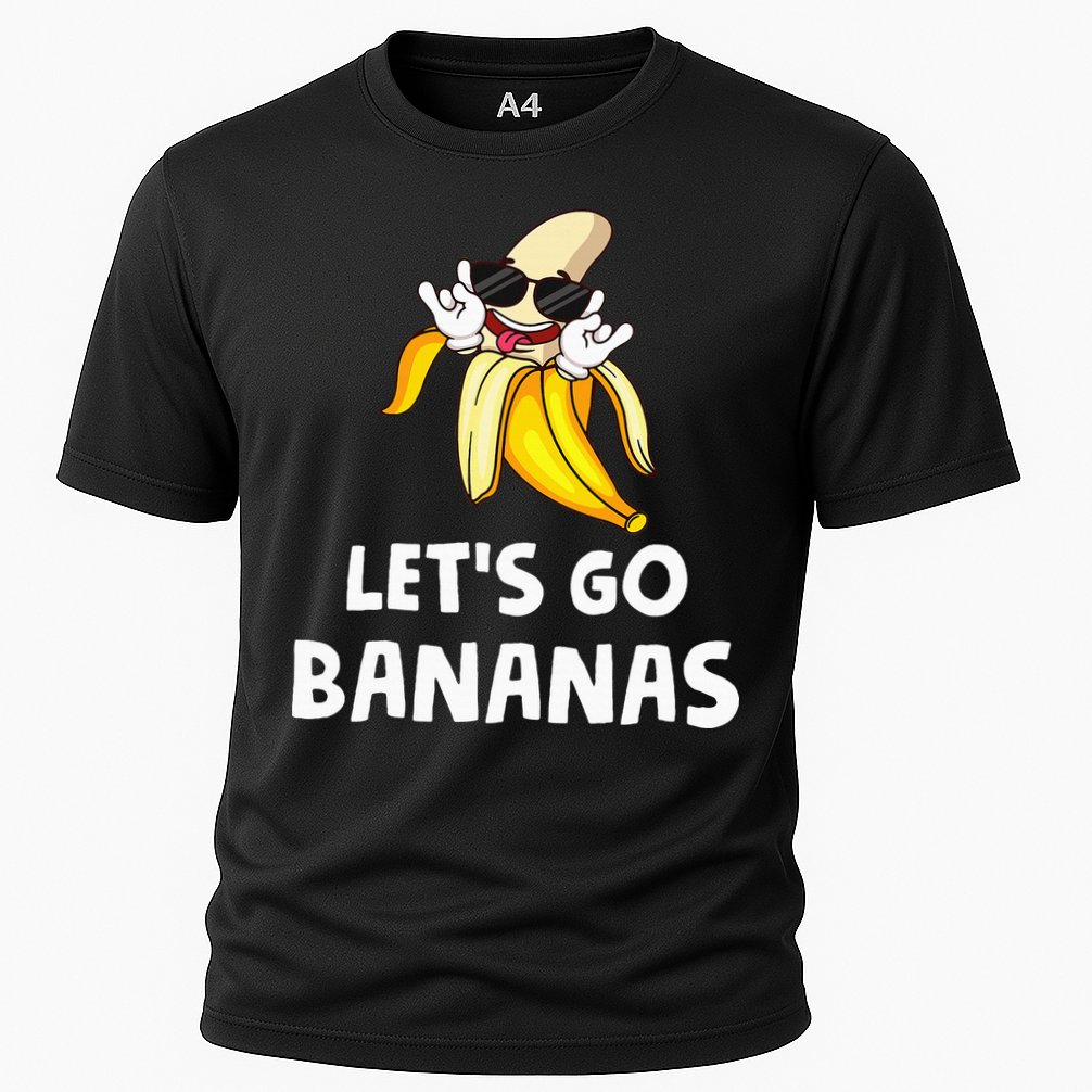 Fruit LetS Go Bananas Banana Cooling Performance Crew T-Shirt