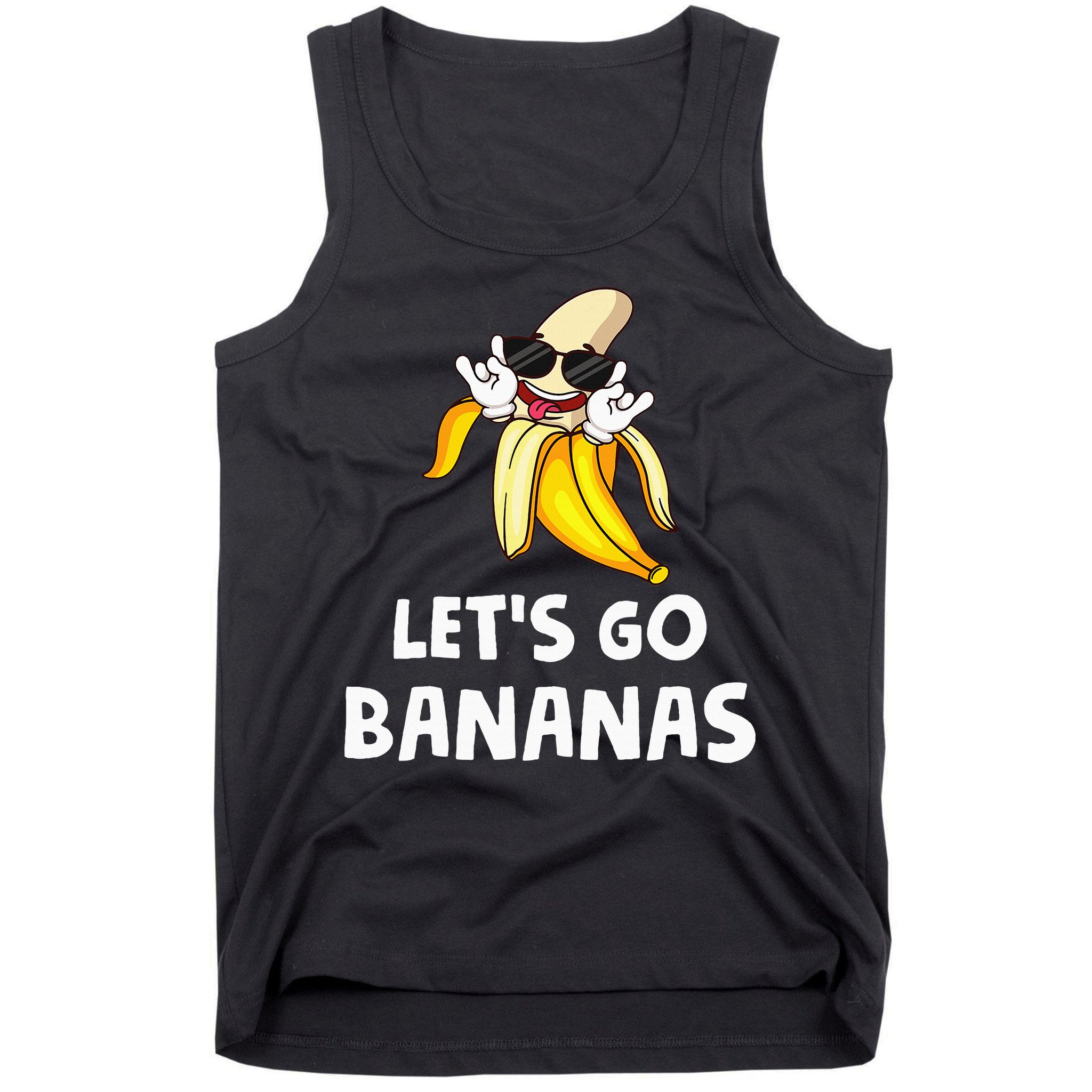 Fruit LetS Go Bananas Banana Tank Top