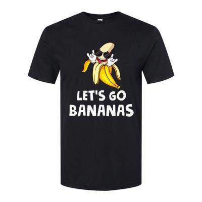 Fruit LetS Go Bananas Banana Softstyle® CVC T-Shirt