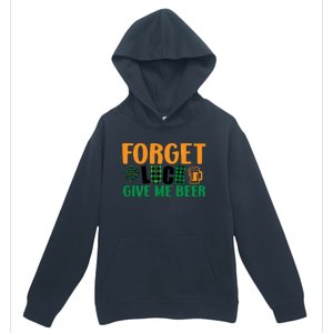 Forget Luck Give Me Beer Funny Beer St Patricks Day Urban Pullover Hoodie