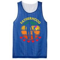 Fatherhood Love Gift Mesh Reversible Basketball Jersey Tank