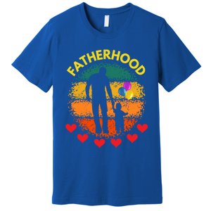 Fatherhood Love Gift Premium T-Shirt