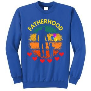 Fatherhood Love Gift Tall Sweatshirt