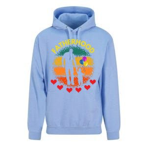 Fatherhood Love Gift Unisex Surf Hoodie