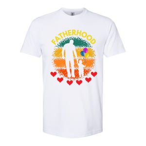 Fatherhood Love Gift Softstyle CVC T-Shirt