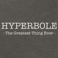 Funny Literary Hyperbole The Greatest Thing Ever Cotton Canvas Backpack