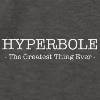 Funny Literary Hyperbole The Greatest Thing Ever Vector Backpack