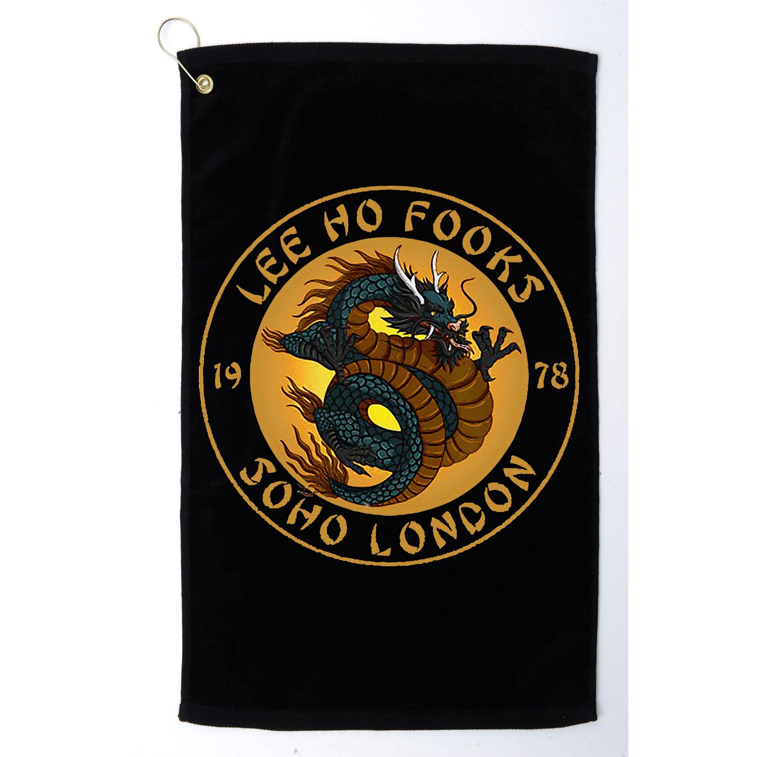 Funny Lee Ho Fooks Chinese Restaurant Golf Towel