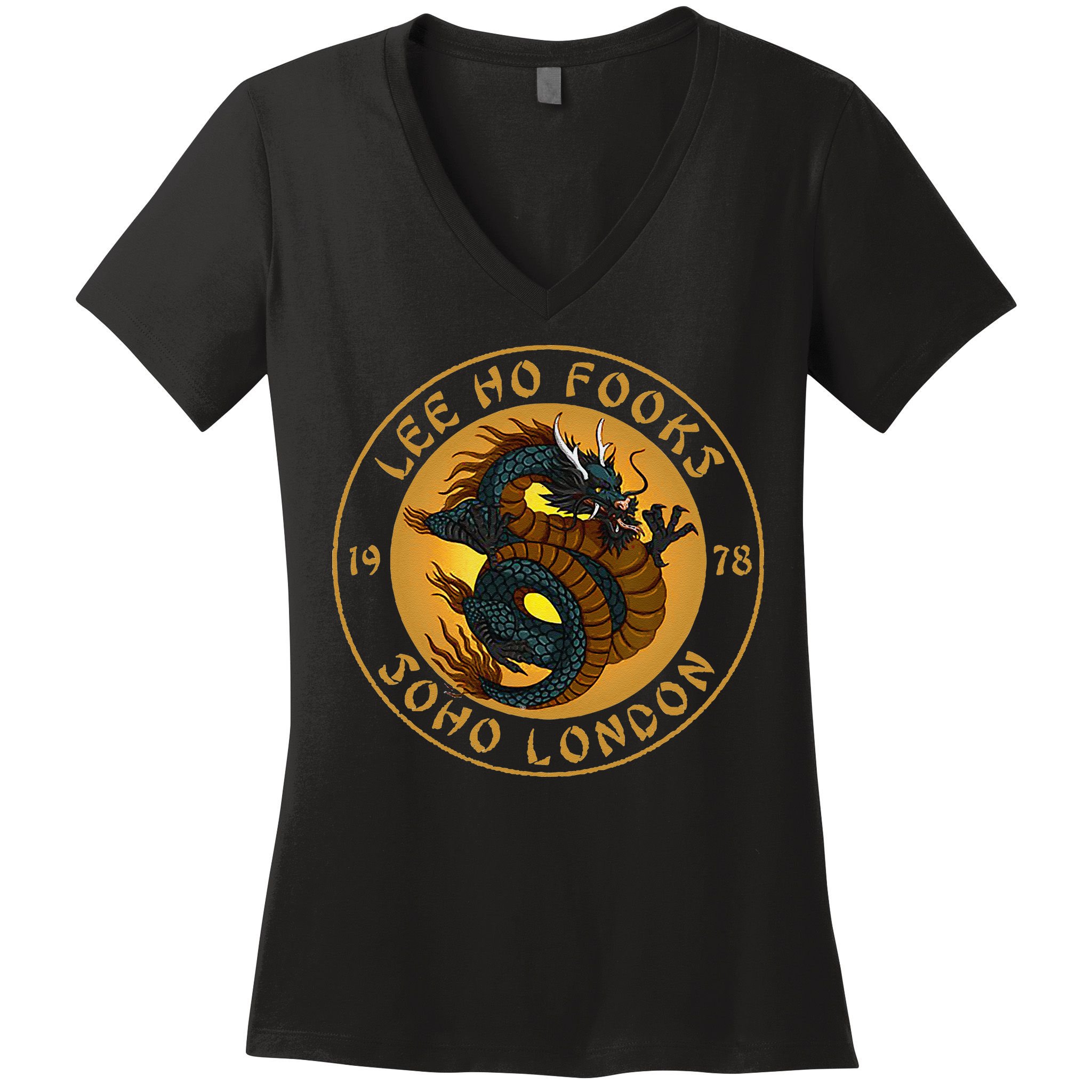 Funny Lee Ho Fooks Chinese Restaurant Women's V-Neck T-Shirt