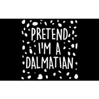 Funny Lazy Halloween Costume Pretend I'm A Dalmatian Bumper Sticker