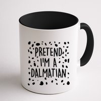 Funny Lazy Halloween Costume Pretend I'm A Dalmatian Mug
