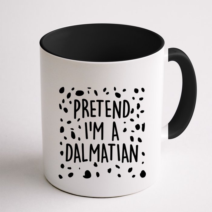 Funny Lazy Halloween Costume Pretend I'm A Dalmatian Mug
