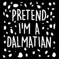 Funny Lazy Halloween Costume Pretend I'm A Dalmatian 16 in Basic Backpack