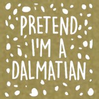 Funny Lazy Halloween Costume Pretend I'm A Dalmatian Garment-Dyed Women's Muscle Tee