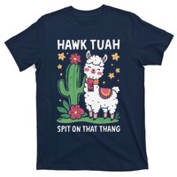 Funny Llama Hawk Tush Spit On That Thing Presidential Parody T-Shirt