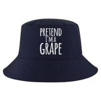 Funny Lazy Halloween Tee PRETEND I'M A GRAPE Costume Cool Comfort Performance Bucket Hat