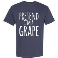 Funny Lazy Halloween Tee PRETEND I'M A GRAPE Costume Garment-Dyed Heavyweight T-Shirt