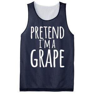 Funny Lazy Halloween Tee PRETEND I'M A GRAPE Costume Mesh Reversible Basketball Jersey Tank