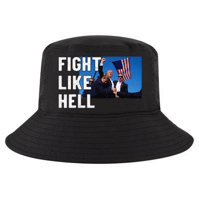 Fight Like Hell Trump 2024 Cool Comfort Performance Bucket Hat