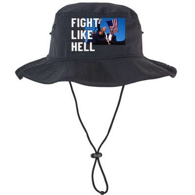 Fight Like Hell Trump 2024 Legacy Cool Fit Booney Bucket Hat