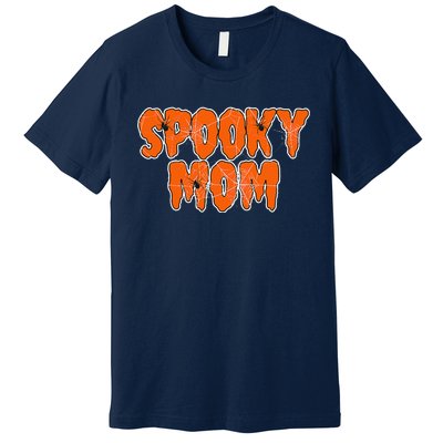 Funny Lazy Halloween SPOOKY MOM COSTUME Womens Spider Gift Premium T-Shirt