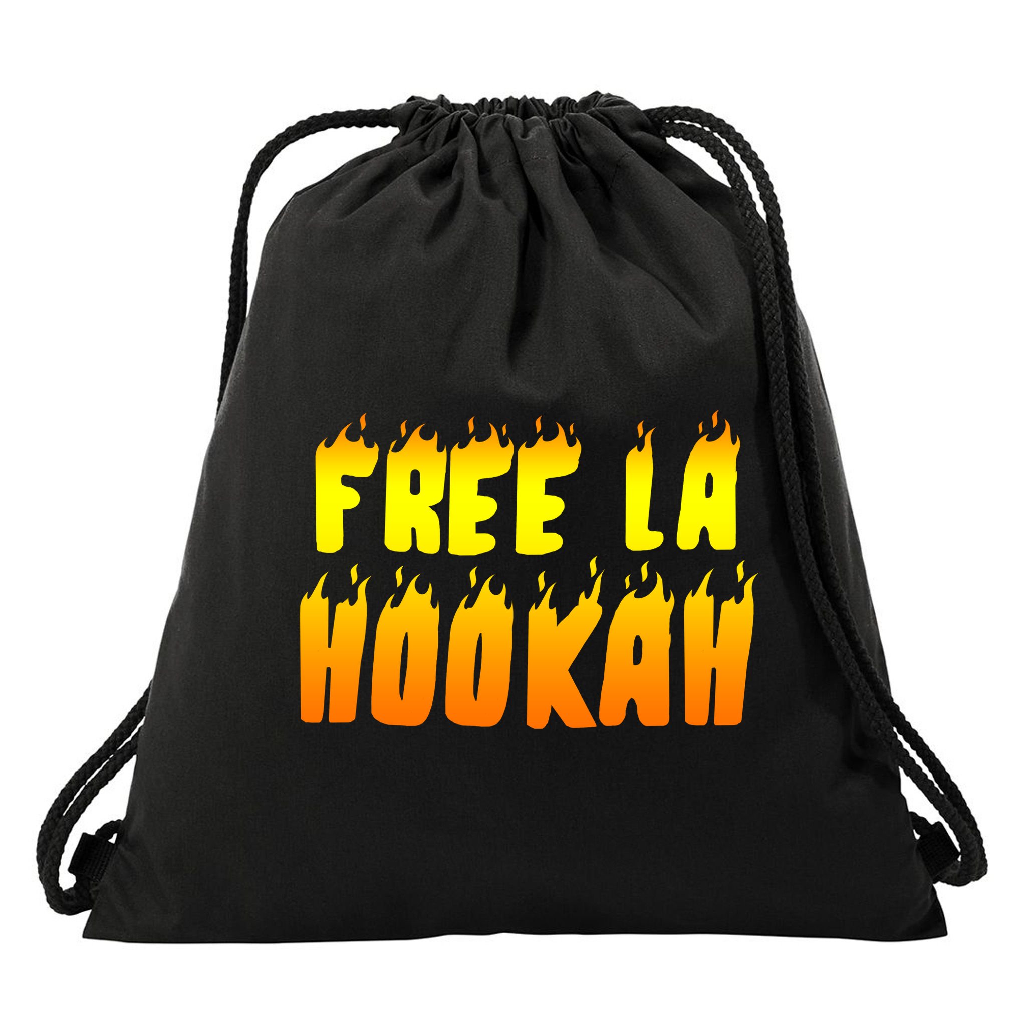 Free La Hookah Drawstring Bag