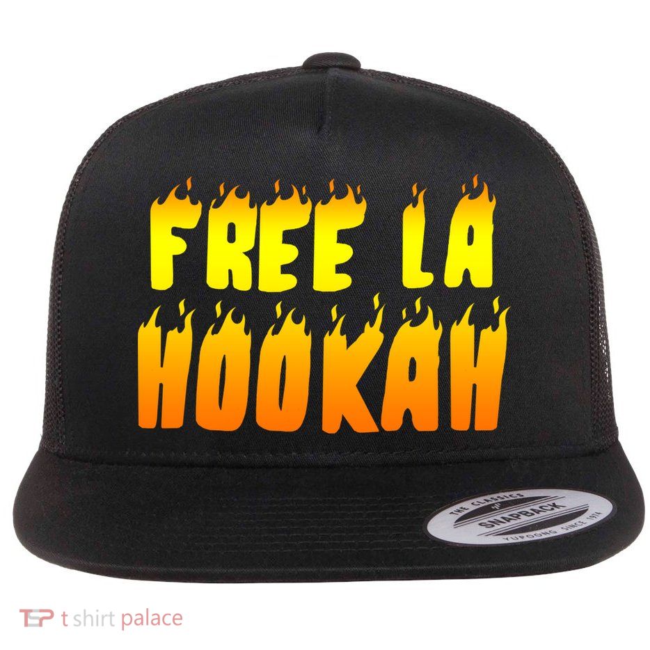 Free La Hookah Flatbill Hat