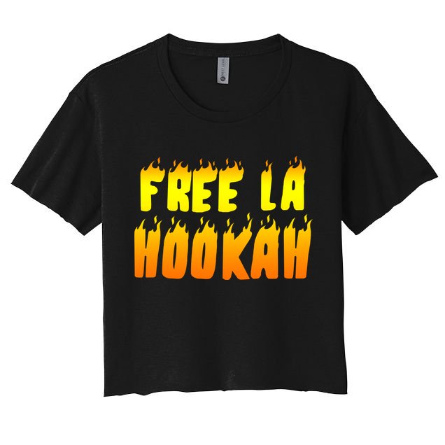 Free La Hookah Crop Top