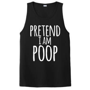 Funny Lazy Halloween Pretend I Am Poop Gift Gift PosiCharge Competitor Tank