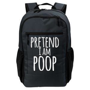 Funny Lazy Halloween Pretend I Am Poop Gift Gift Daily Commute Backpack