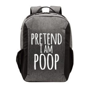 Funny Lazy Halloween Pretend I Am Poop Gift Gift Vector Backpack