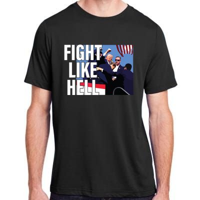 Fight Like Hell Trump 2024 Adult ChromaSoft Performance T-Shirt