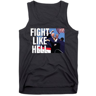 Fight Like Hell Trump 2024 Tank Top